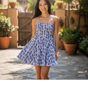 NEW ANTHROPOLOGIE HELTER MINI DRESS.